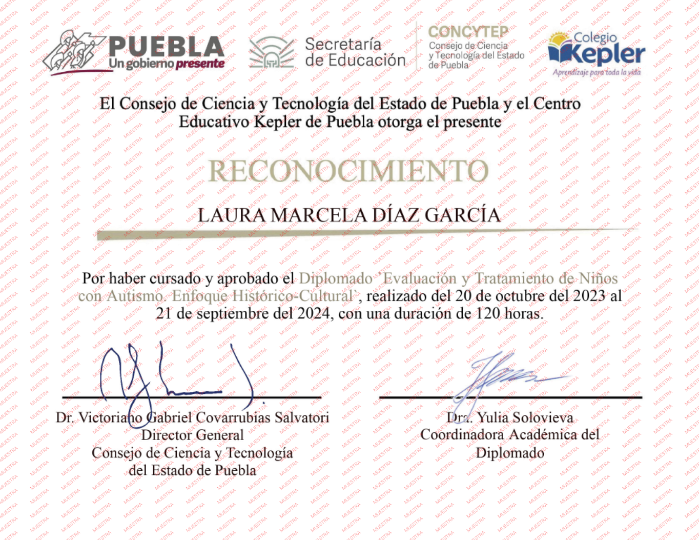 Certificado Diplomado
